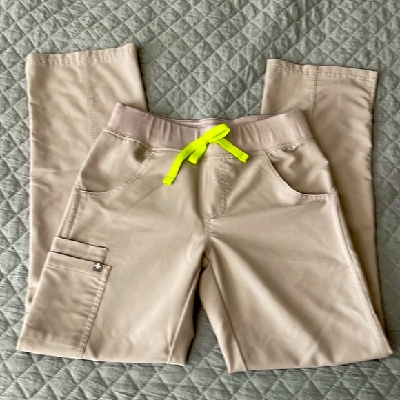 Figs Kade Cargo Scrub Pants, XXSP, Slate - Picture 2 of 3